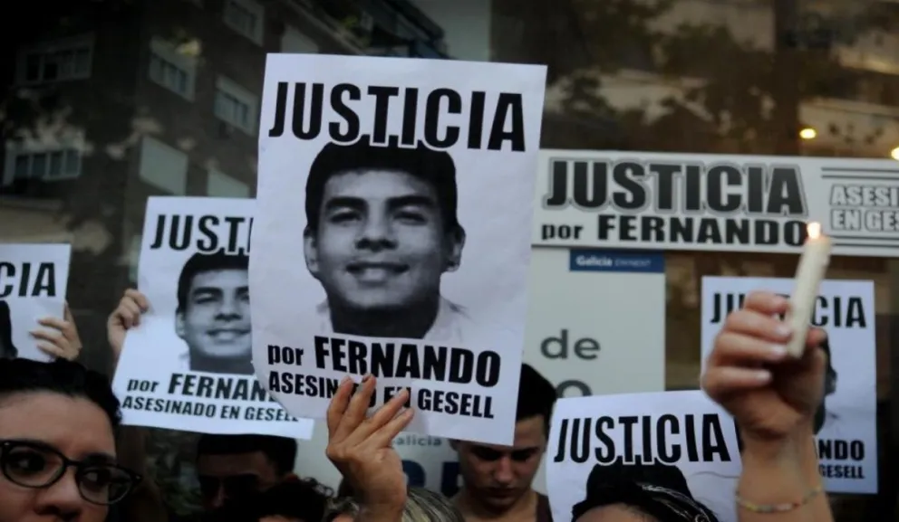 Fernando Báez Sosa. Fuente: (Twitter)