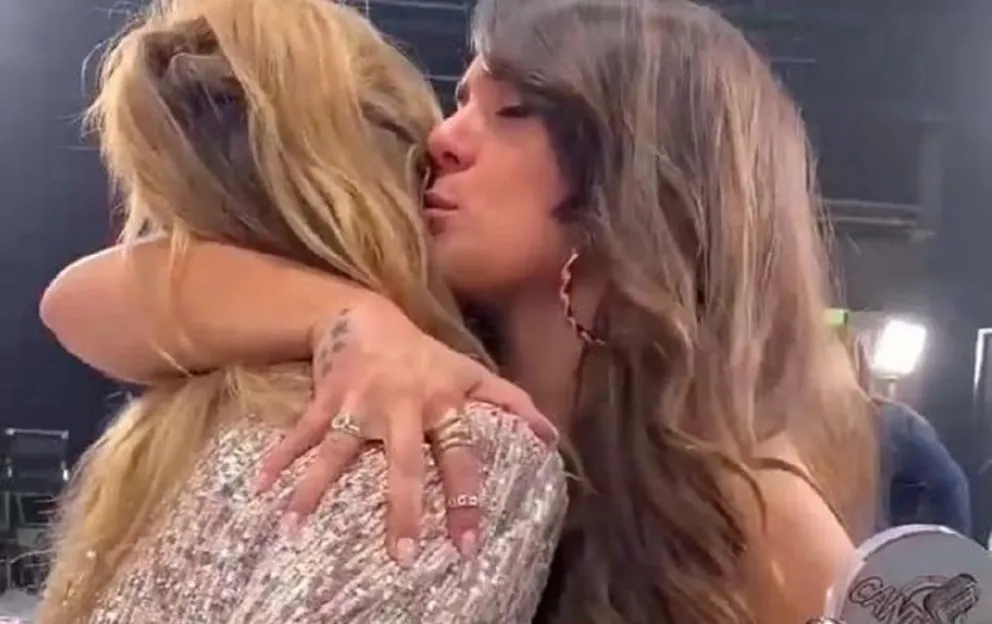 Ángela Leiva y Karina, la princesita. Fuente (Instagram)