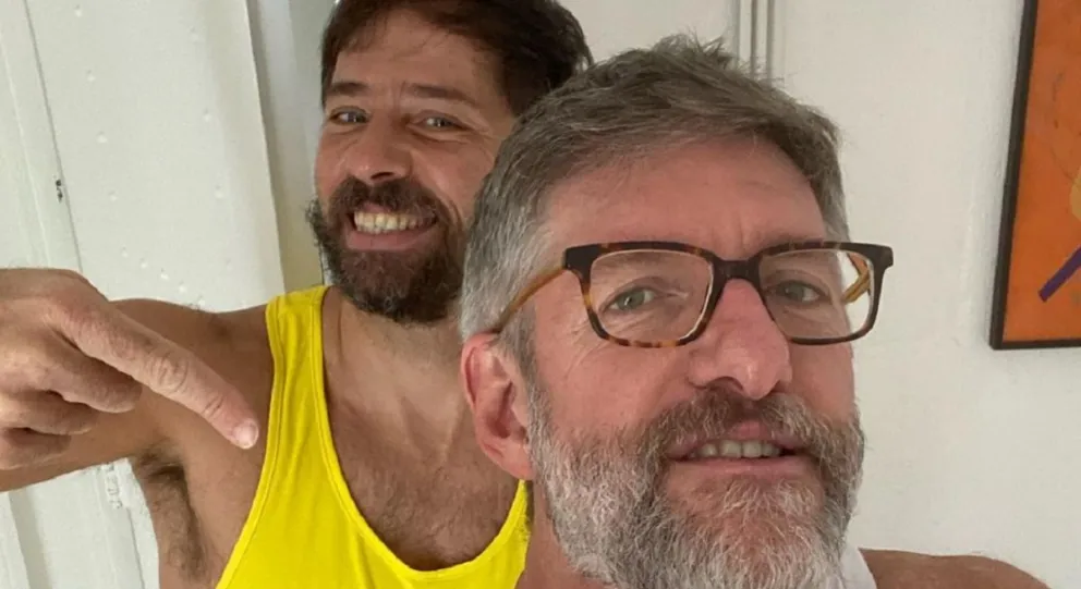 Luis Novaresio y Braulio Bauab. Fuente (Instagram)