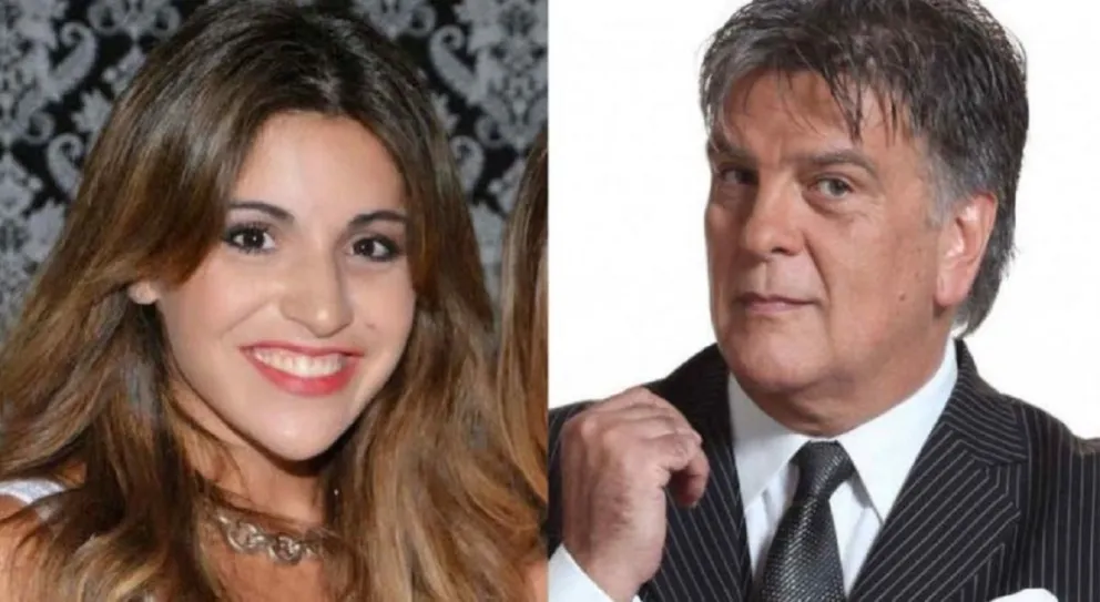 Gianinna Maradona y Luis Ventura. Fuente (Instagram)
