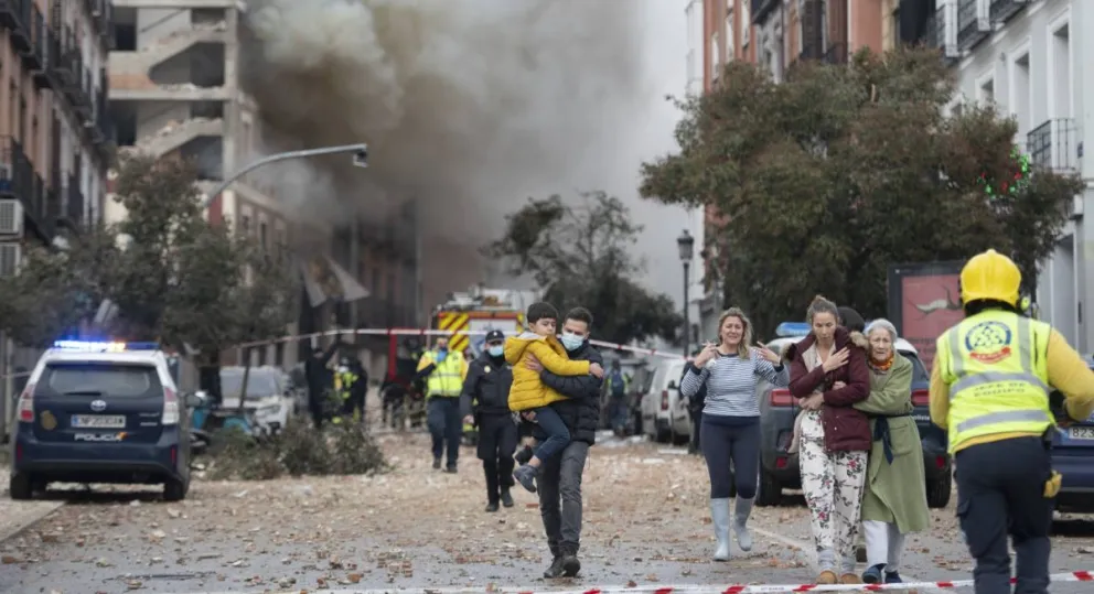 Terror en Madrid: al menos tres muertos y varios heridos tras la explosión en el edificio