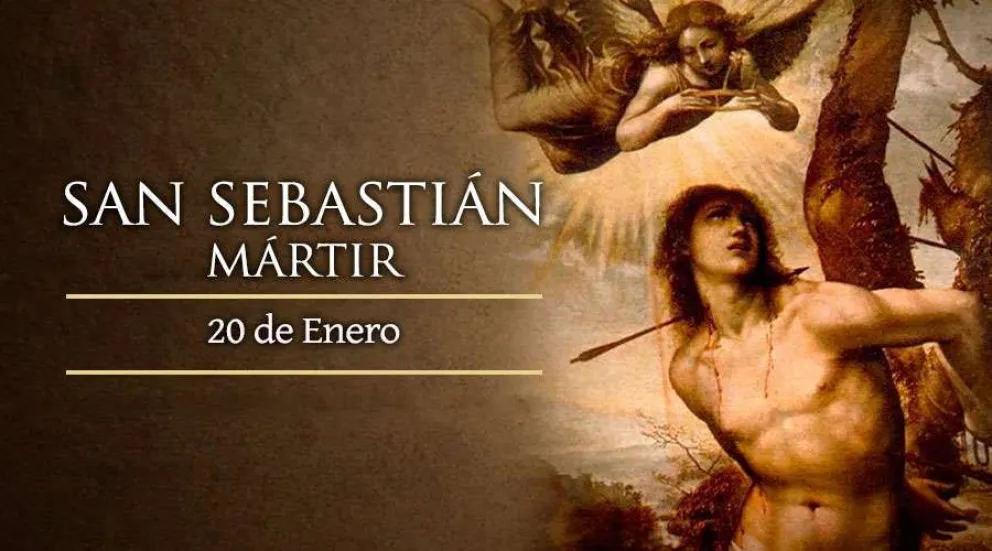 El santo de tu día: San Sebastián. Fuente: Twitter