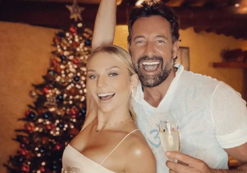 Gabriel Soto e Irina Baeva se comprometieron
