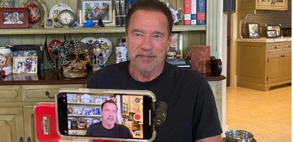 Arnold Schwarzenegger. Fuente (Instagram)
