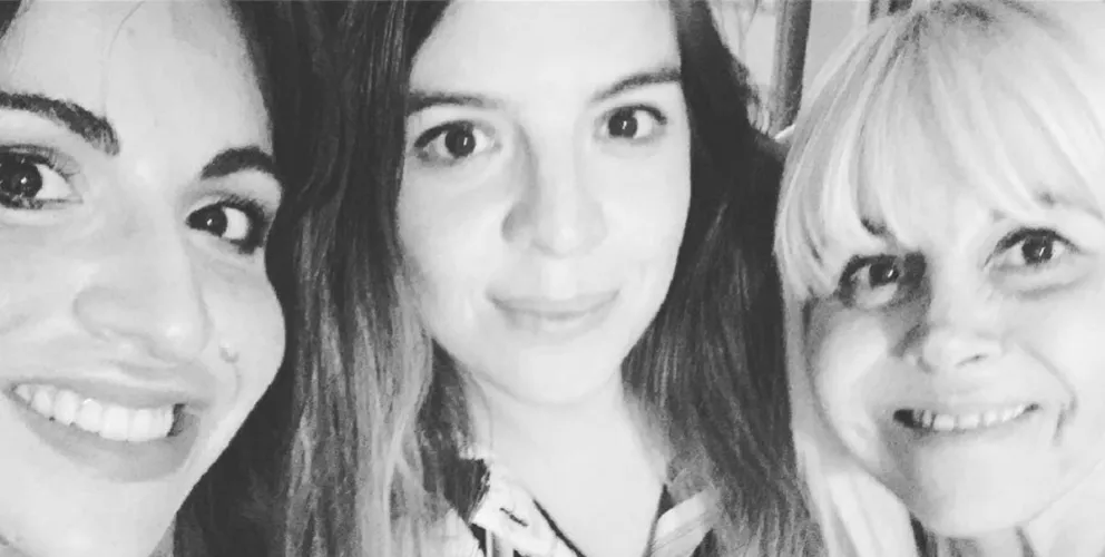 Claudia Villafañe, Dalma y Gianinna Maradona. Fuente (Instagram)