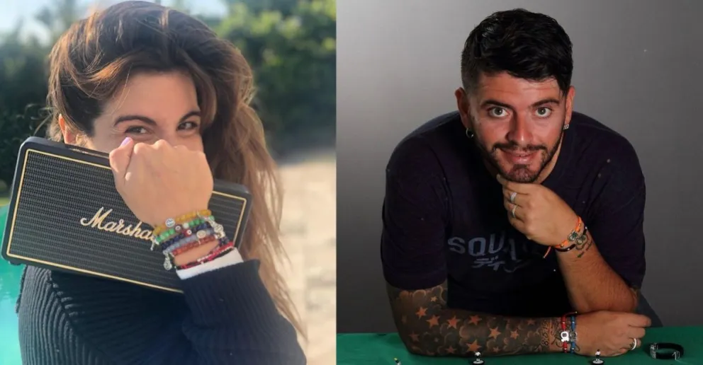 Dalma y Diego Junior Maradona. Fuente (Instagram)