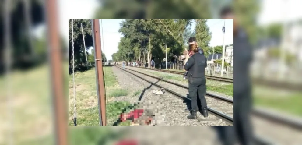 Horroroso crimen: forcejeó con su esposa, la arrojó a las vías del tren y murió arrollada