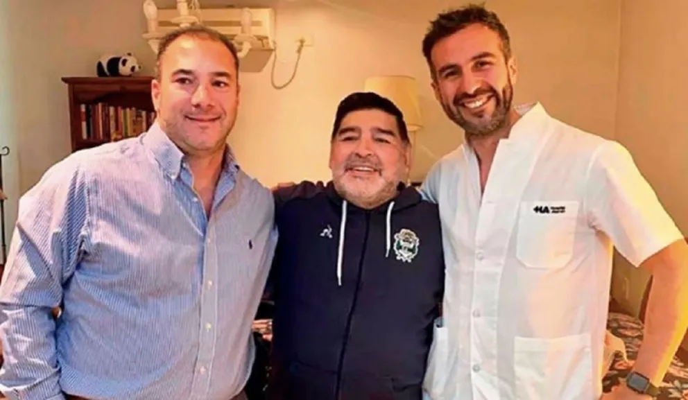 Leopoldo Luque y Diego Maradona Fuente:(Instagram)