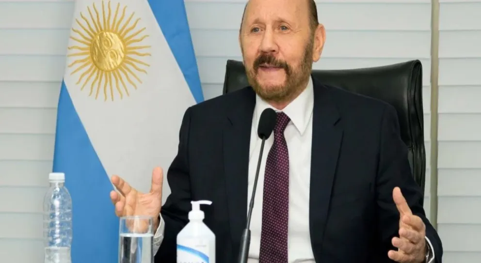 Gildo Insfrán. Fuente: (Twitter)