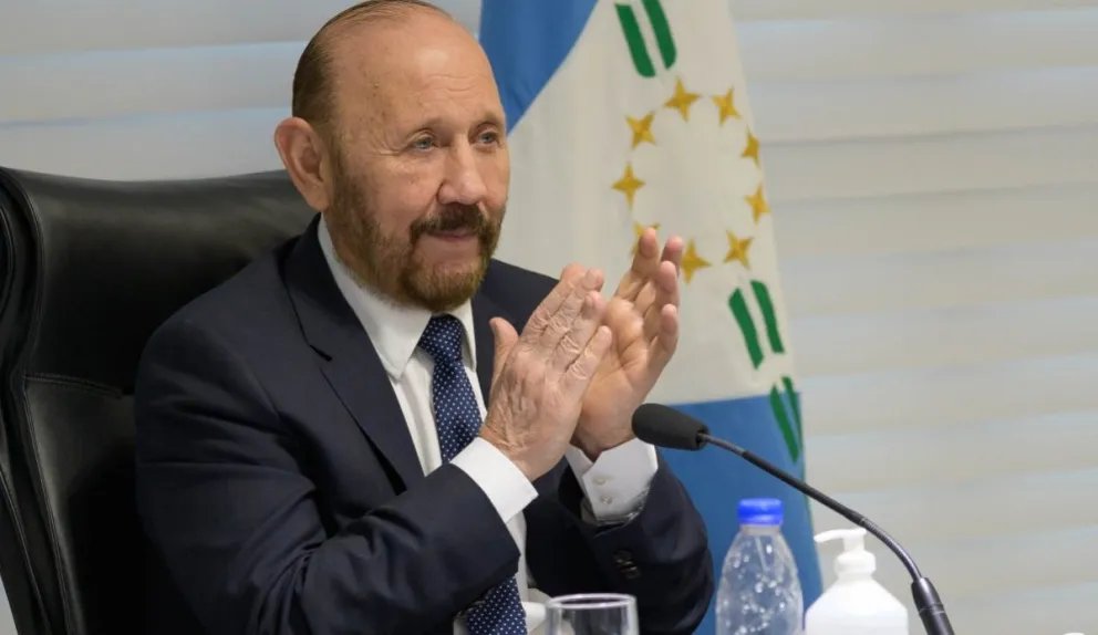 Gildo Insfrán. Fuente: (Twitter)