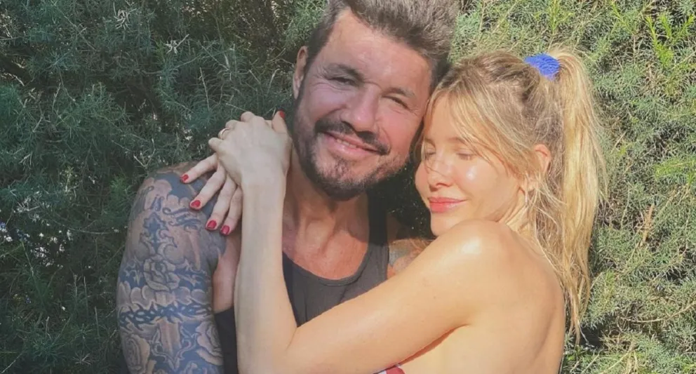Guillermina Valdés y Marcelo Tinelli. Fuente (Instagram)