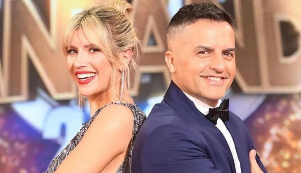 Ángel De Brito y Laurita Fernández. Fuente (Twitter)