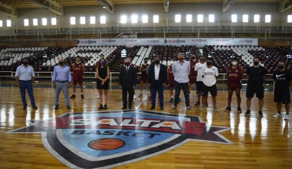 Salta Básquet. Fuente: (Twitter)