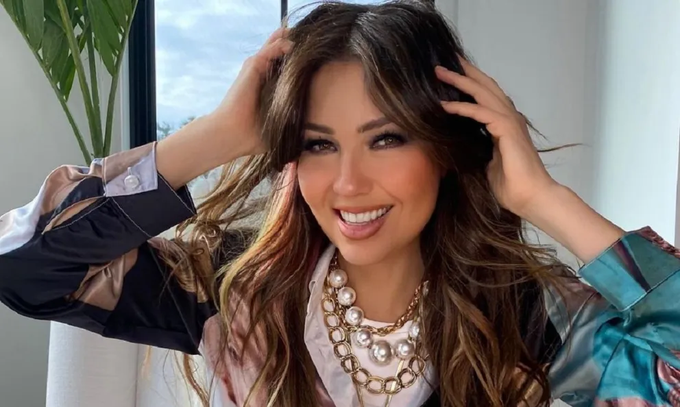 Thalía regresó a sus inicios con unas impactantes fotografías 