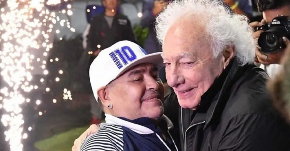Diego Maradona y Guillermo Coppola Fuente:(Instagram)
