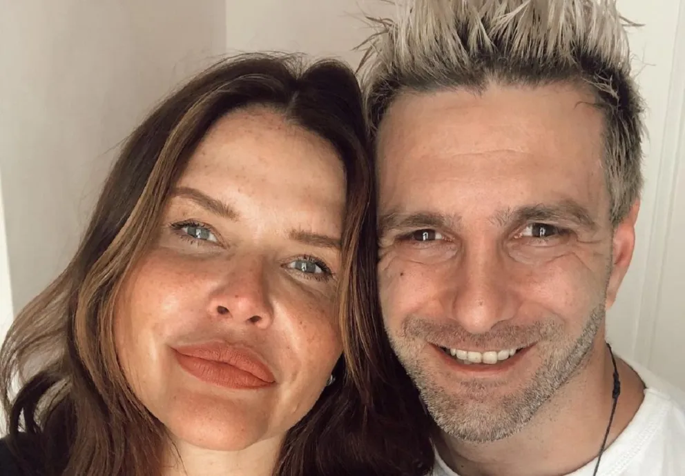 Nazarena Vélez y su novio