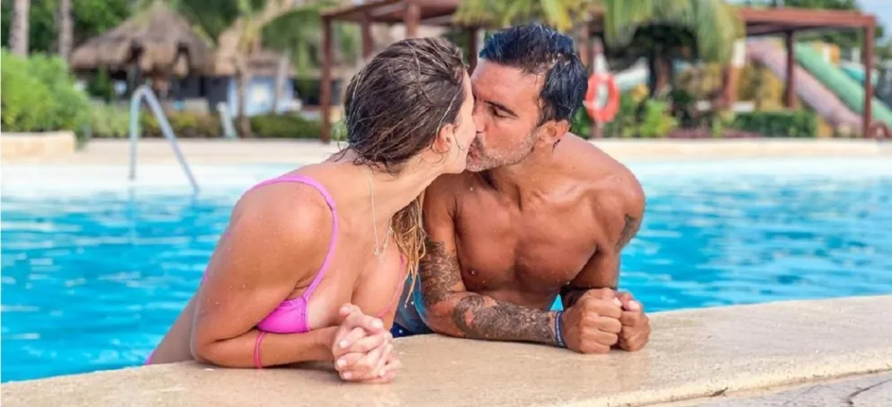 Mica Viciconte y Fabián Cubero. Fuente (Instagram)