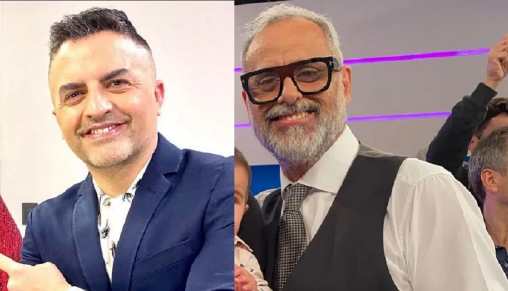 Ángel De Brito y Jorge Rial. Fuente (Instagram)