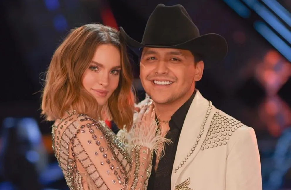 Belinda y Christian Nodal celebraron sus seis meses de noviazgo 