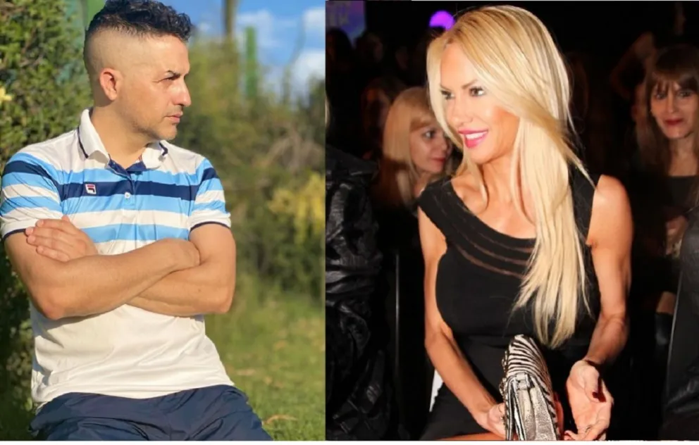 Ángel De Brito y Luciana Salazar. Fuente (Instagram)