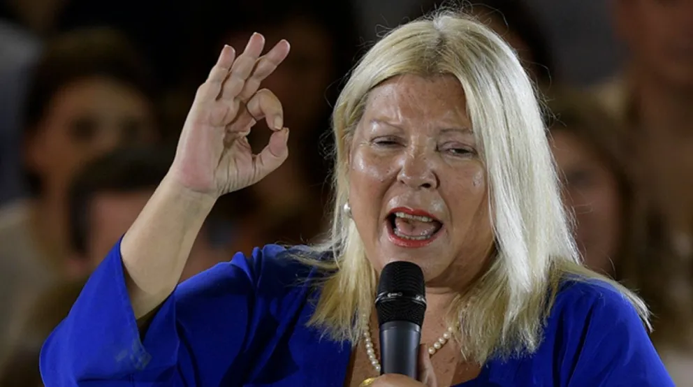 Para Elisa Carrió, el kirchnerismo busca "hundir a la Argentina"