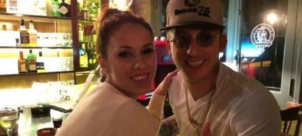 El Polaco y Barby Silenzi. Fuente (Twitter)