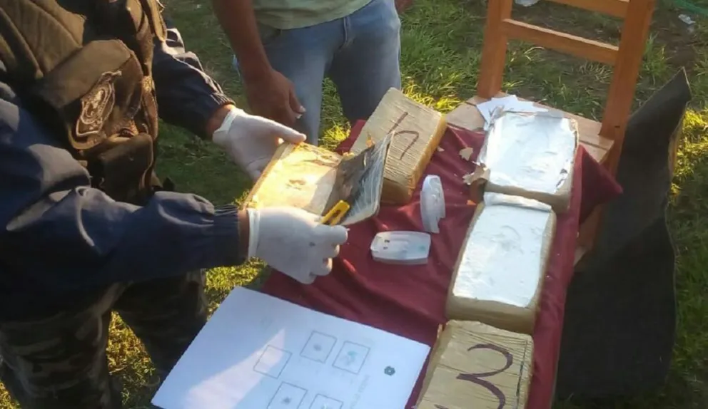 Tremendo golpe al narcotráfico: incautaron más de 41 mil dosis de cocaína