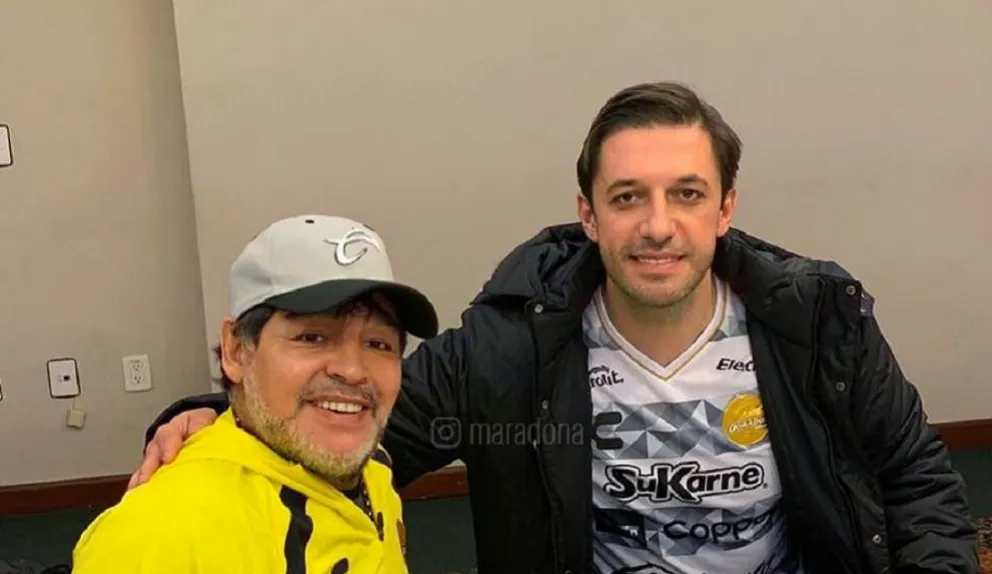 Diego Maradona y Matías Morla Fuente:(Instagram)