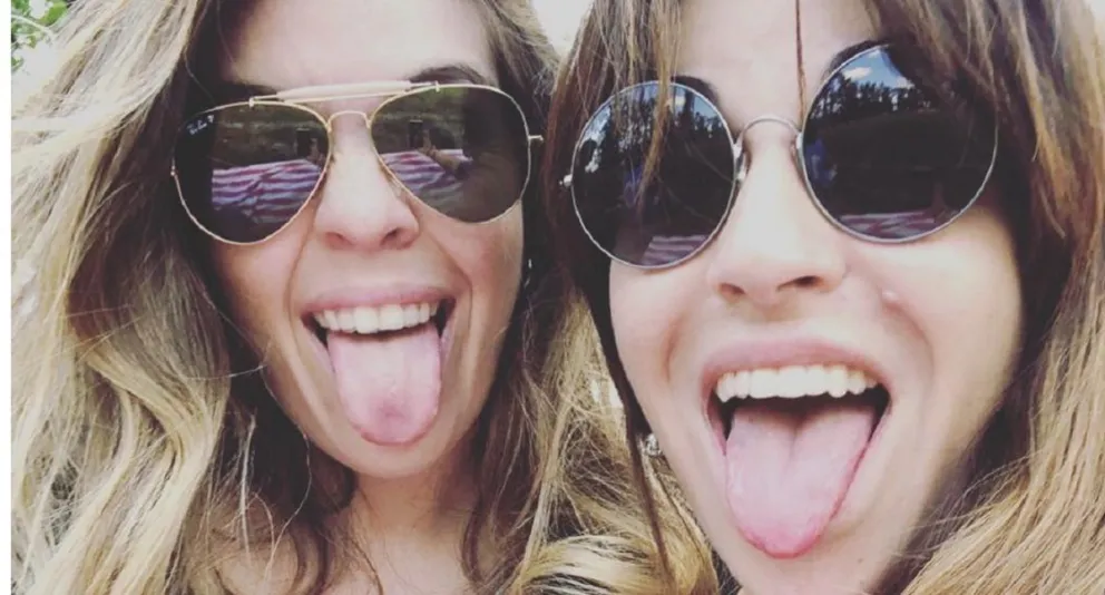 Dalma y Gianinna Maradona. Fuente (Instagram)