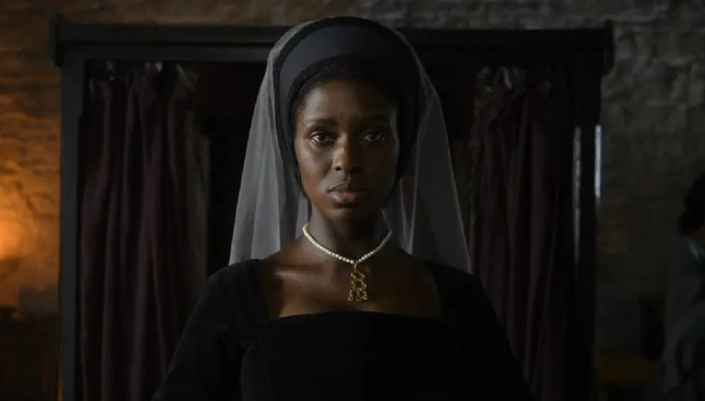 Revelaron las primeras imágenes de Jodie Turner-Smith en la serie Anne Boleyn