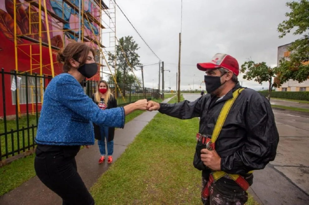 Bettina Romero sobre los murales: "El arte contribuye a la formación cultural"