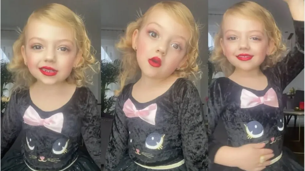Evangelina Anderson mostró a su hija bailando tango 