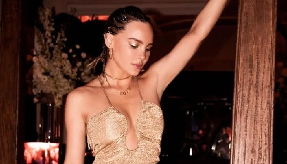 Belinda recordó a su abuela con una imagen inédita de su infancia