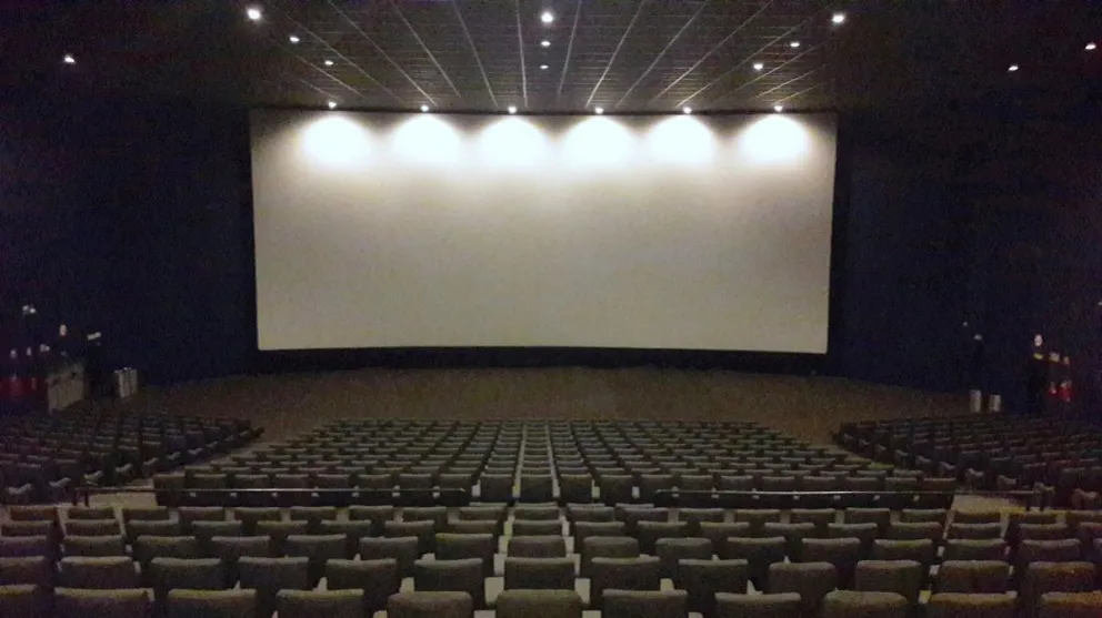 Sala de cine. Fuente: (Twitter)