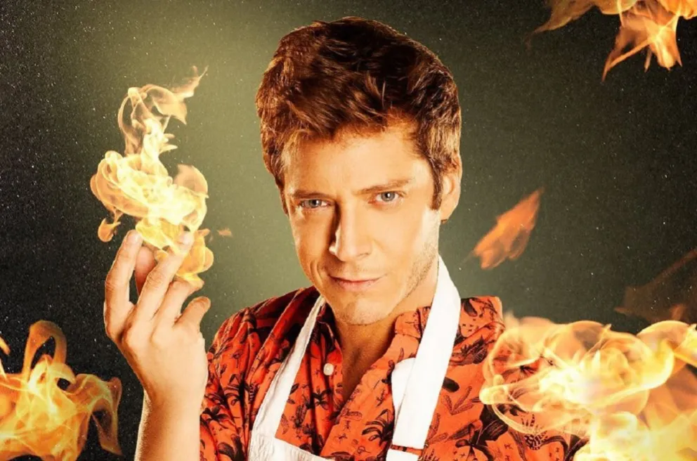 Gastón Dalmau levanta suspiros con una foto desde la cama, antes de su debut el Masterchef Celebrity