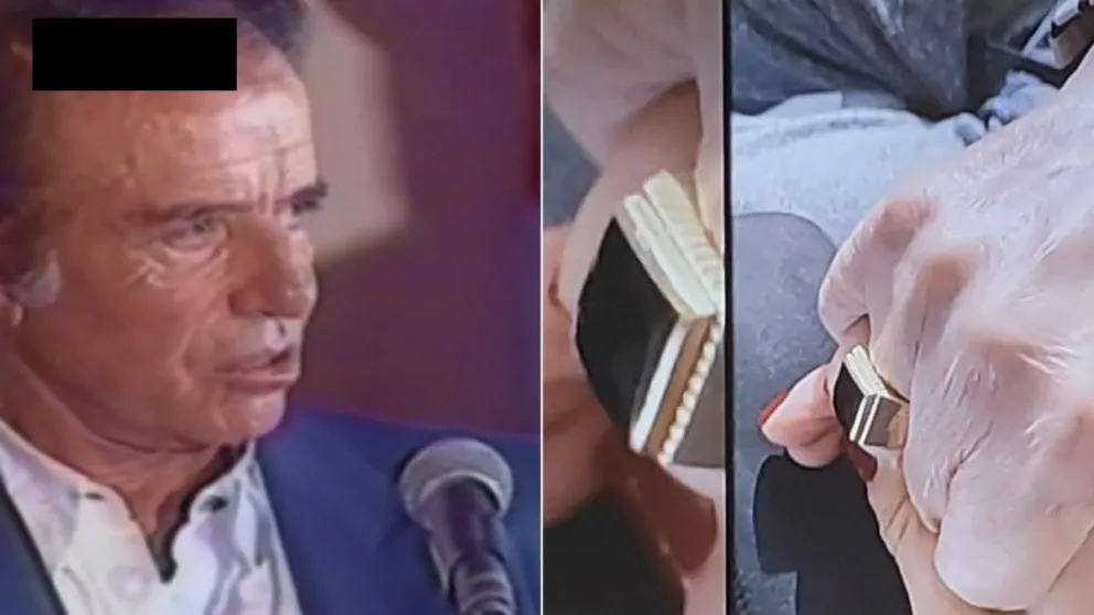 Menem no descansa en paz: buscan a los autores del robo del anillo de oro y piedra de ónix del ex presidente