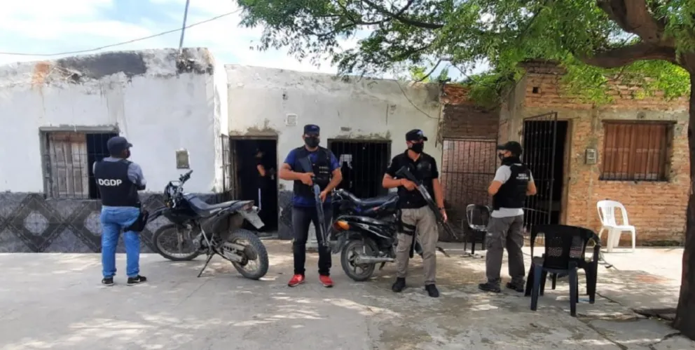 Tres detenidos tras allanamientos en el norte provincial
