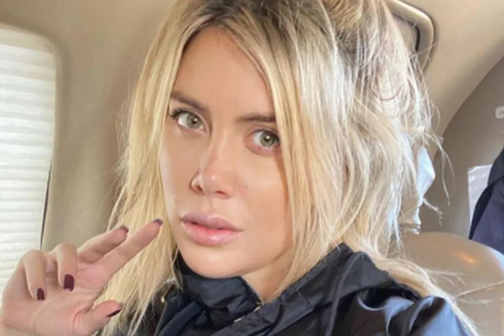 Wanda Nara lo volvió a hacer: posó desde su gimnasio con un atrevido atuendo que paralizó todo