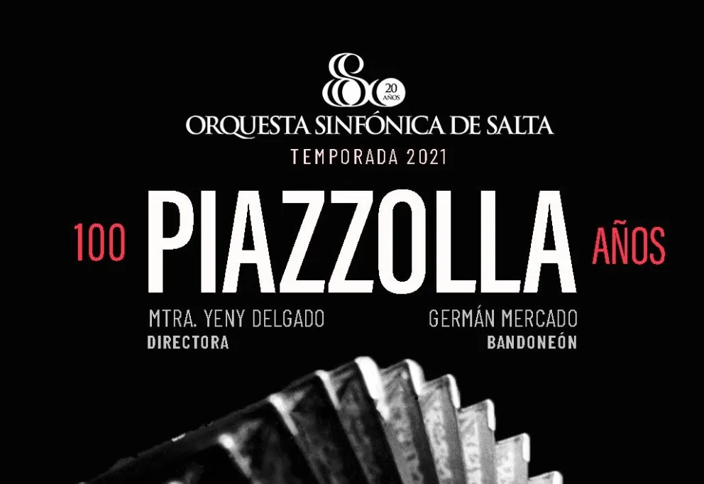 Concierto Sinfónica de Salta: "Obras de Piazzolla"