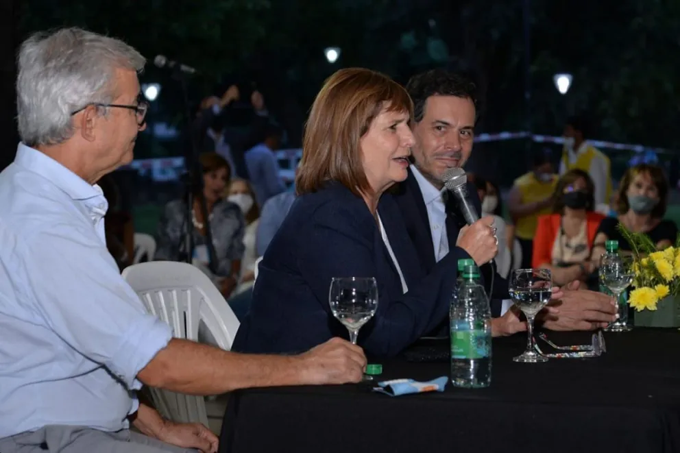 Lo que dejó la visita de Patricia Bullrich: a la persona que fundó el PRO lo "invitaron" a participar del partido