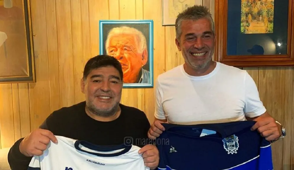 Diego Maradona Fuente:(Instagram)