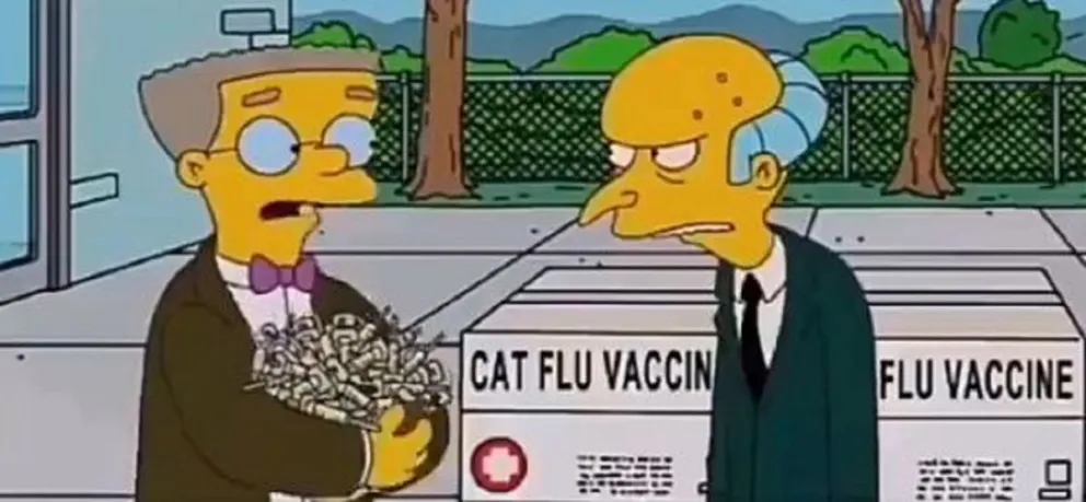 ¿Es verdad que los Simpson predijeron el vacunatorio VIP? “Denle lo que quiere, es el único que..."