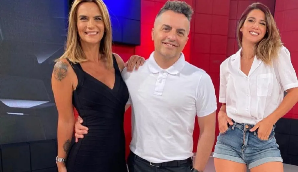 Cinthia Fernández, Ángel De Brito y Amalia Granata Fuente:(Instagram)