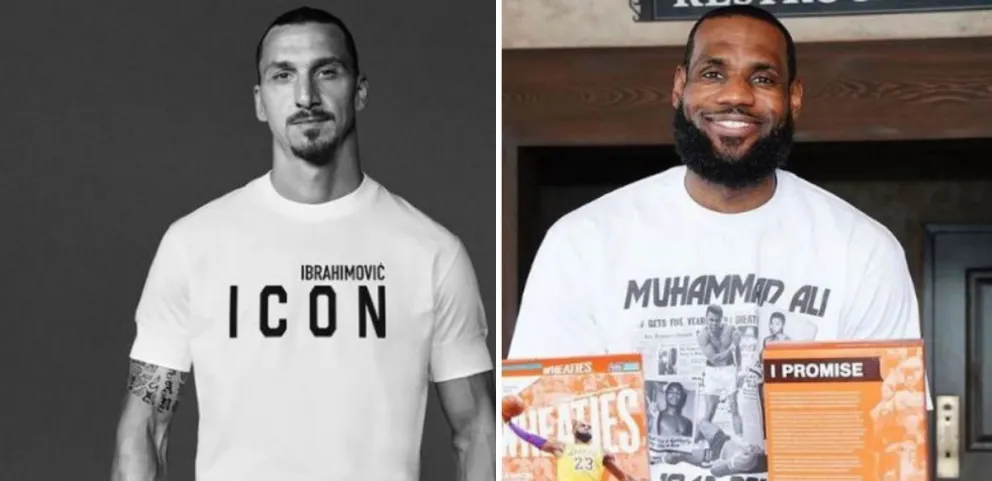 Se dijeron de todo: Zlatan Ibrahimovic y LeBron James protagonizaron un tenso cruce