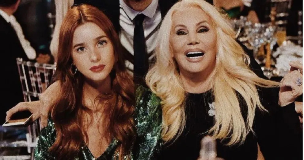 Susana Giménez y Lucía Celasco. Fuente (Instagram)