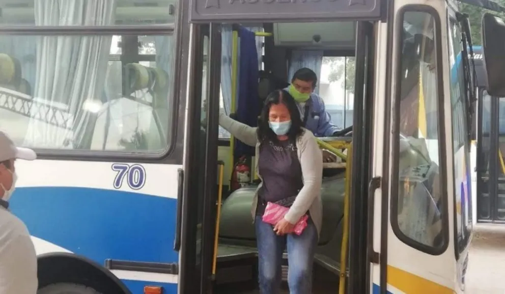 La terrible actitud de un chofer de Saeta: se metió con una persona con discapacidad