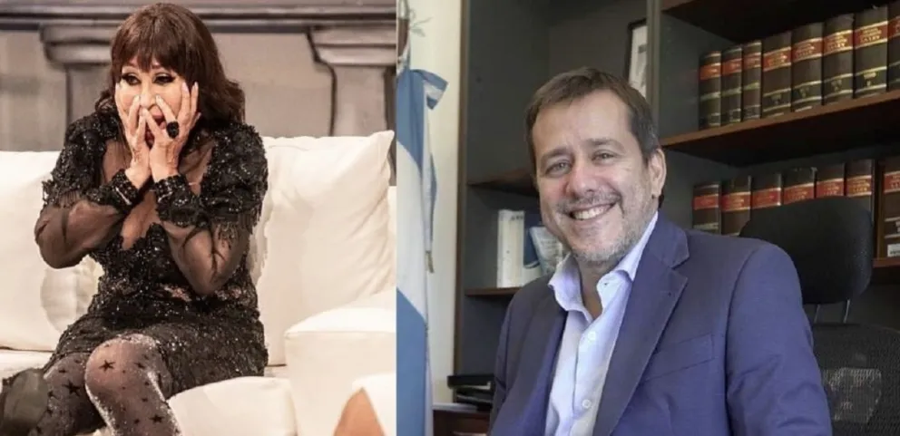 Moria Casán y Mariano Recalde. Fuente (Instagram)