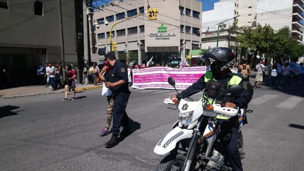Día Internacional de la Mujer: para garantizar el orden se desplegarán 240 efectivos policiales 