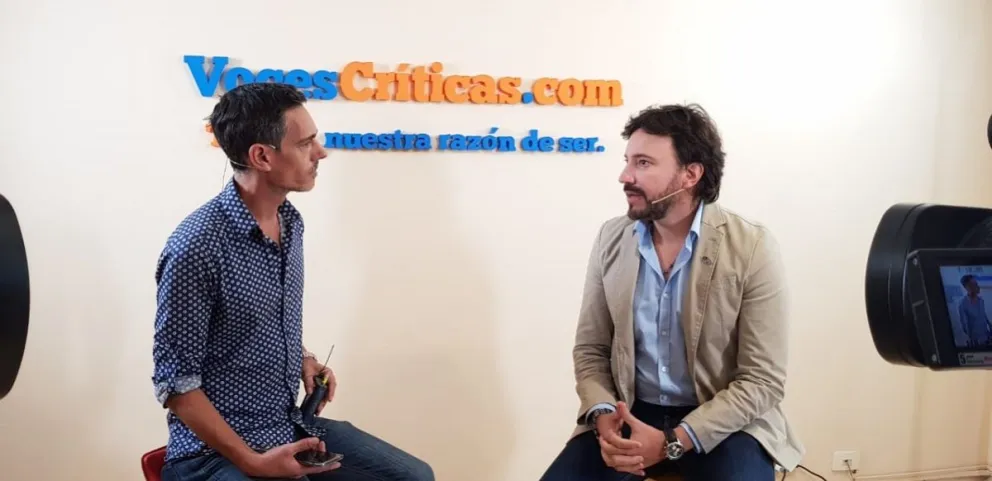 Martín Del Frari en Voces Críticas TV: "Si la ciudadanía pide limitación de mandatos, no estaría bien que tengamos candidatos eternos"