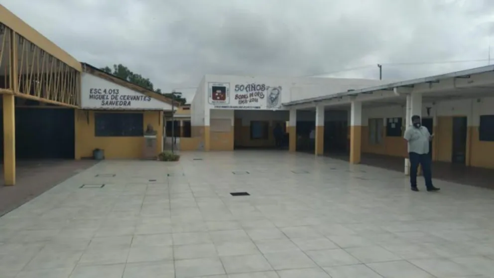 Escuela de Villa Lavalle. Fuente: (Twitter)